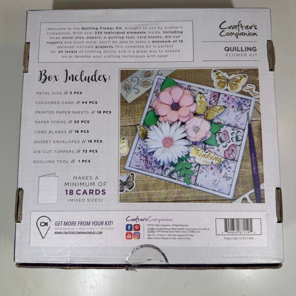 Crafter’s Companion Subscription Craft Box Paper Quilling NEW - Picture 2 of 5
